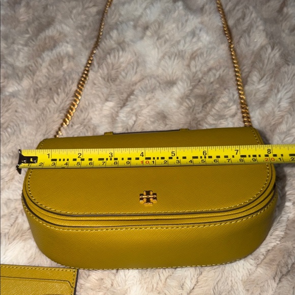Tory Burch Emerson Top Handle Crossbody Island Palm with Matching wallet - Picture 3 of 16